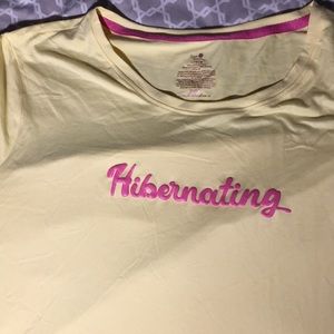 Large Hibernating Secret Treasures sleepwear PJ pajamas set